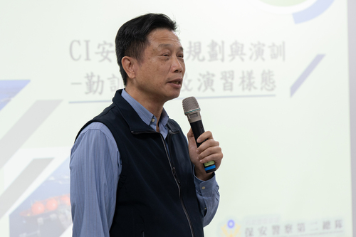 桃園縣政府警察局蘇督察演講